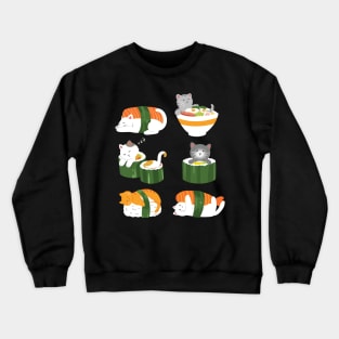 Sushi Cats Crewneck Sweatshirt